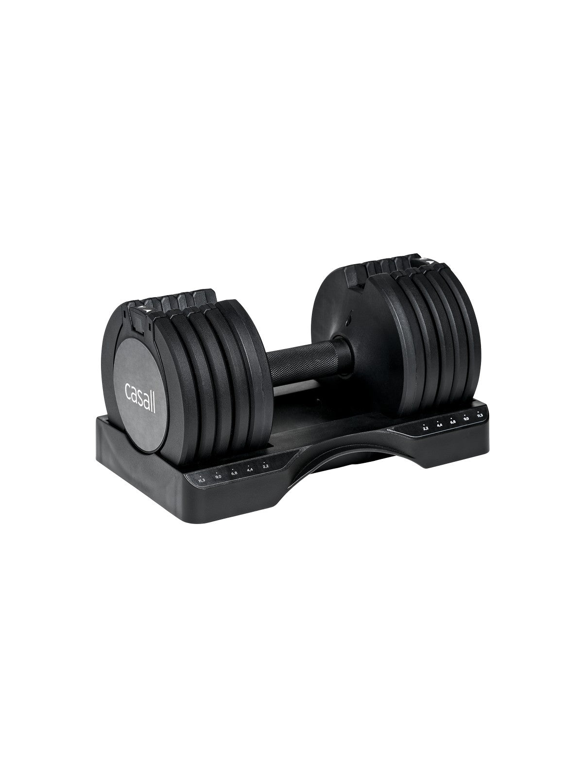 Ciężarek CASALL Adjustable Dumbbell set 2-11kg kolor czarny