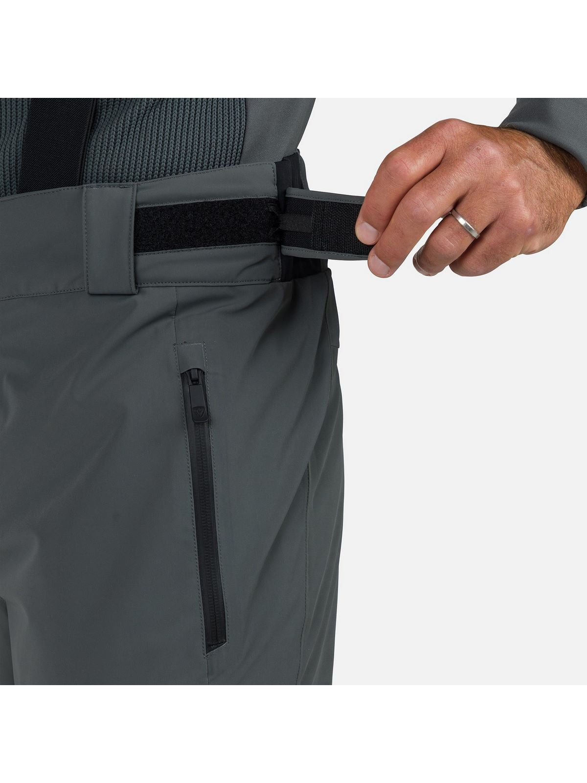 Spodnie narciarskie męskie Rossignol Hero Velika Pant szary - Adventure Sports