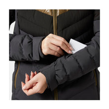 Kurtka narciarska damska HELLY HANSEN W IMPERIAL PUFFY JACKET czarna

