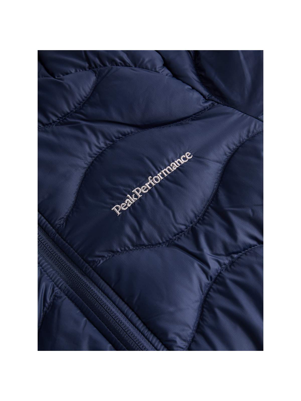Kurtka puchowa Peak Performance W Helium Down Hood Jacket granatowy - Adventure Sports