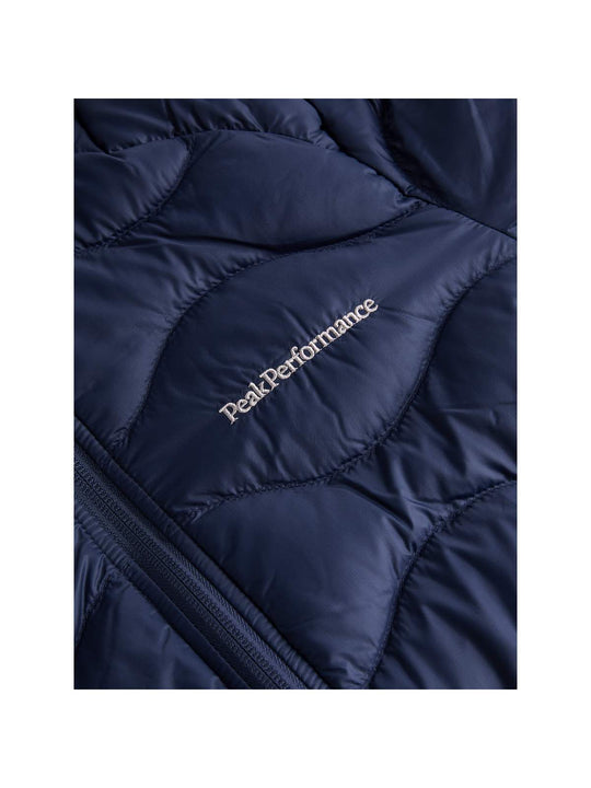 Kurtka puchowa Peak Performance W Helium Down Hood Jacket granatowy - Adventure Sports
