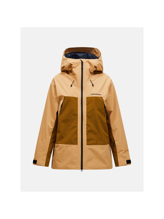 Kurtka PEAK PERFORMANCE W Edge Insulated Jacket brązowy
