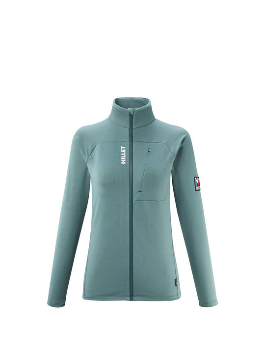 Bluza MILLET W Trilogy Lightgrid Jkt zielony - Adventure Sports
