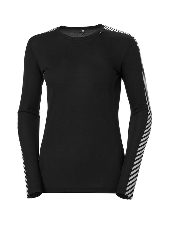 Bielizna termiczna damska HELLY HANSEN W HH LIFA CREW czarna
