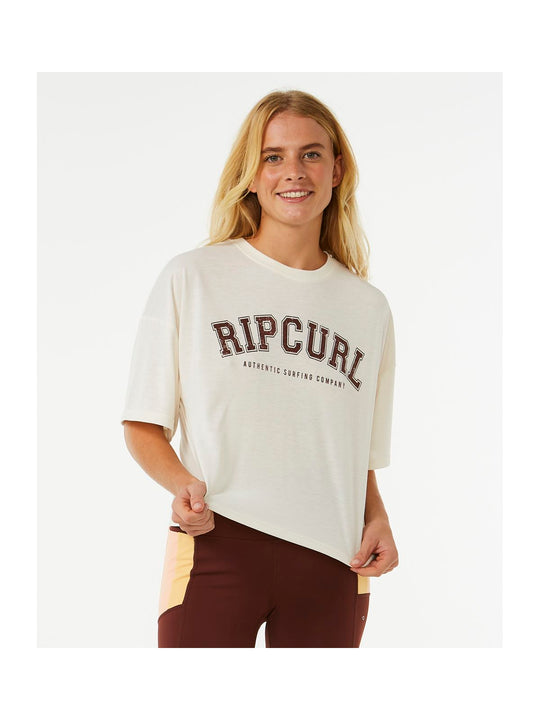 Koszulka RIP CURL Rss Crop Tee biały - Adventure Sports
