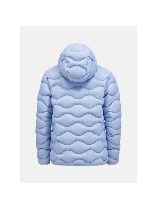 Kurtka z puchem męska Peak Performance M Helium Down Hood Jacket niebieski - Adventure Sports
