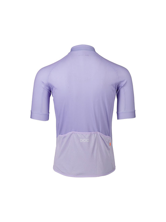 Koszulka rowerowa POC M’s Essential Road Logo Jersey fioletowy - Adventure Sports
