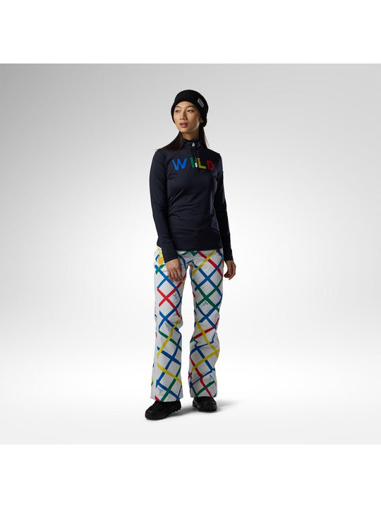 Bluza damska ROSSIGNOL W Jcc Quarter Zip First Layer czarna
