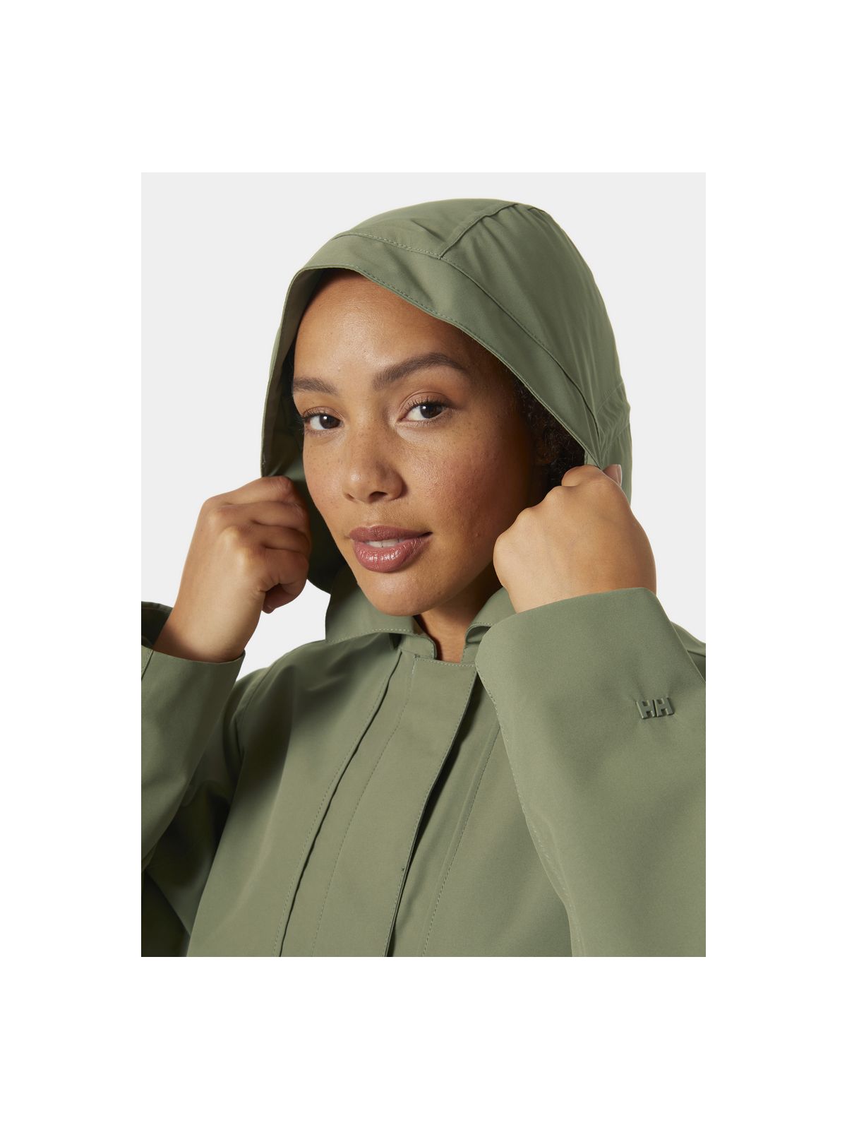 Kurtka HELLY HANSEN W LILJA RAIN COAT zielony