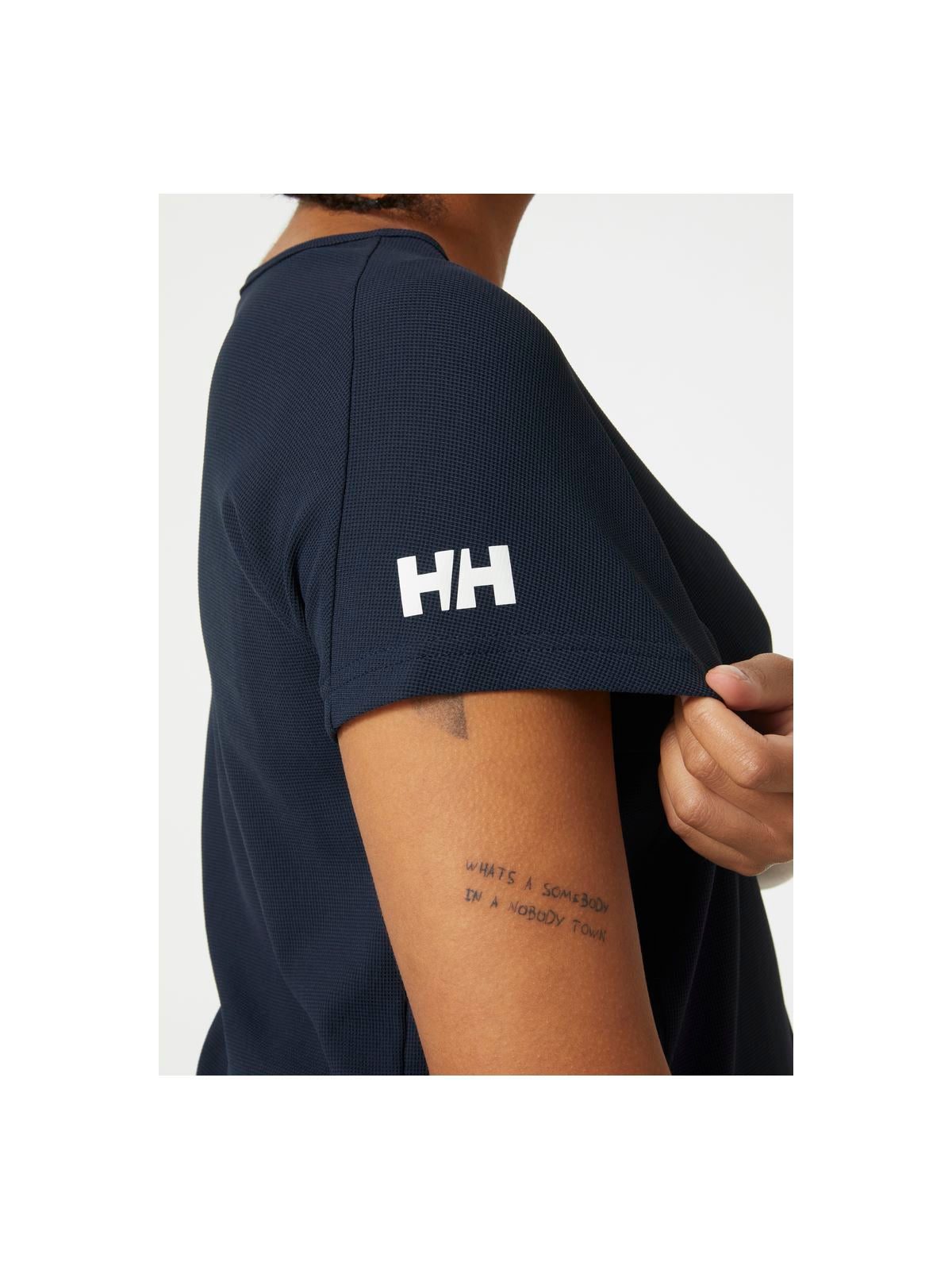 T-Shirt Helly Hansen W Crewline Top granatowy - Koszulka - Adventure Sports