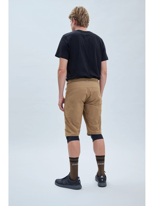 Spodenki rowerowe POC Essential Enduro Shorts brązowy - Adventure Sports
