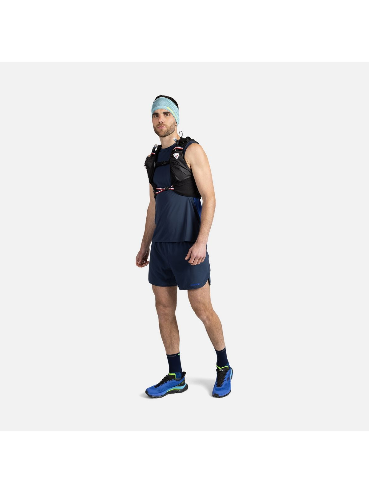 Koszulka treningowa męska ROSSIGNOL Sapa Tank granatowa - Adventure Sports