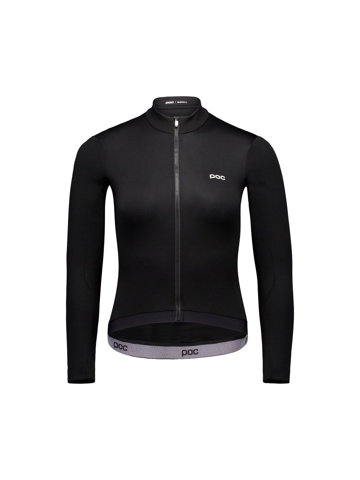 Koszulka rowerowa POC W's Thermal Lite LS Jersey czarna