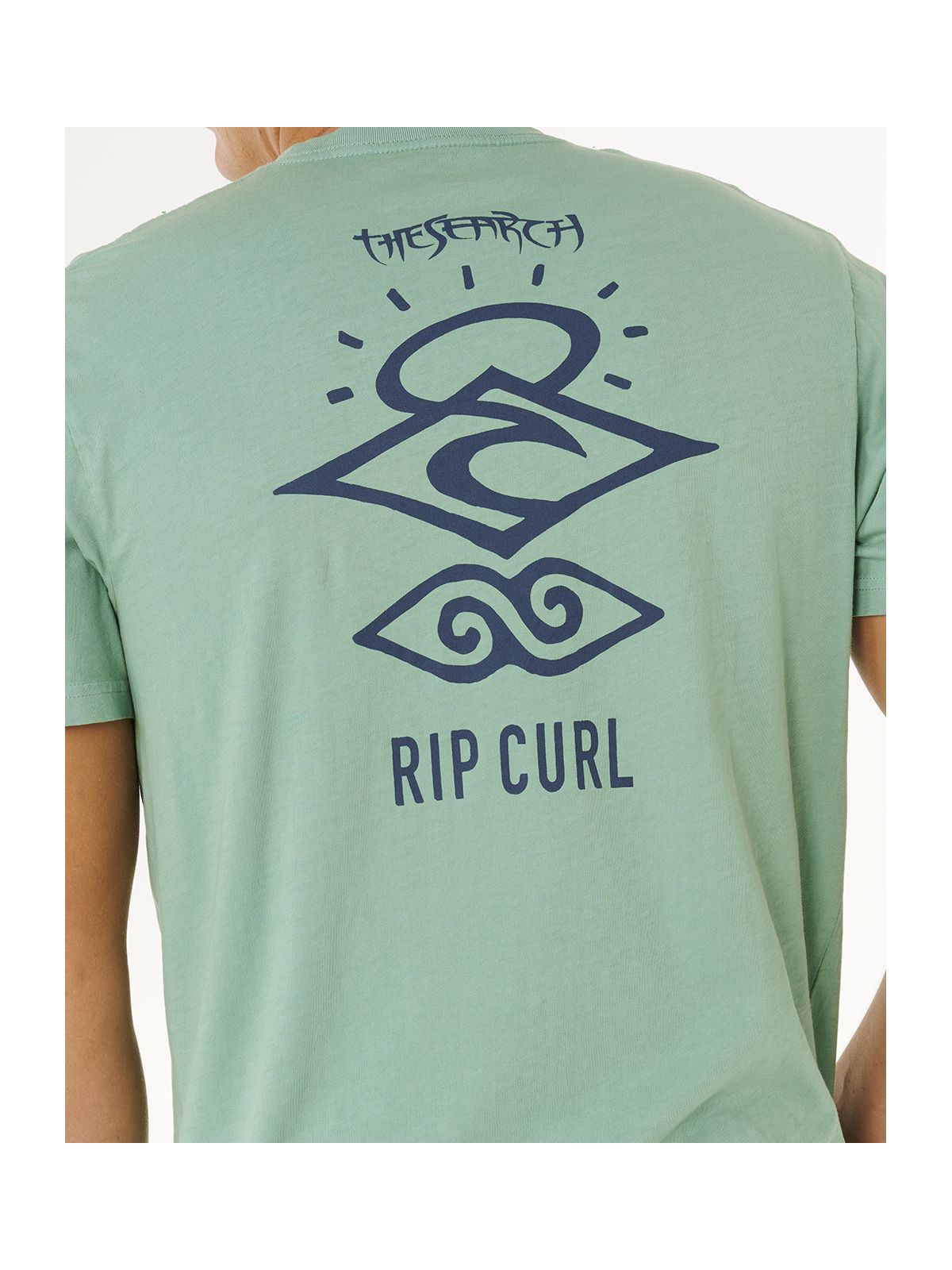 Koszulka męska RIP CURL Search Icon Tee zielona