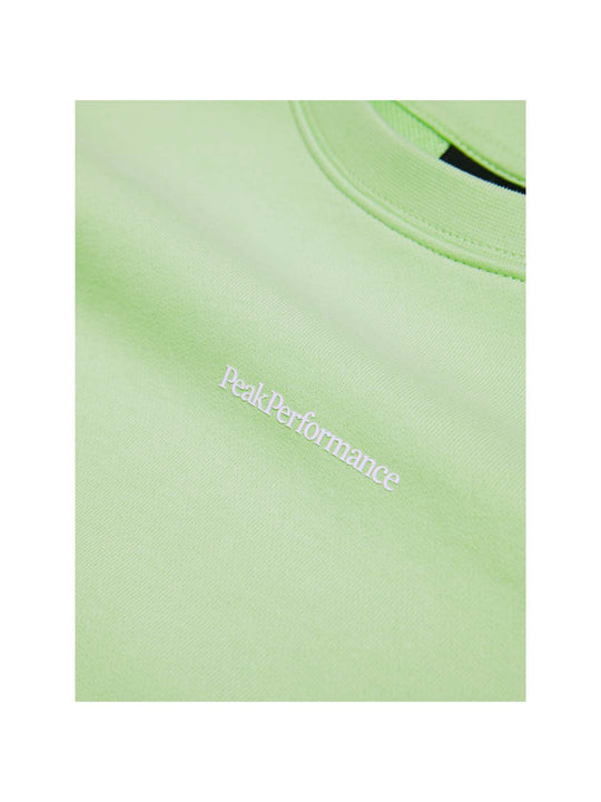 Bluza PEAK PERFORMANCE Original Terry Crew Women zielony - Adventure Sports
