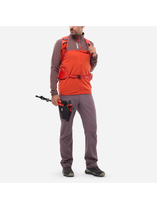 Bluza męska MILLET Ubic Lightgrid Jkt M czerwona
