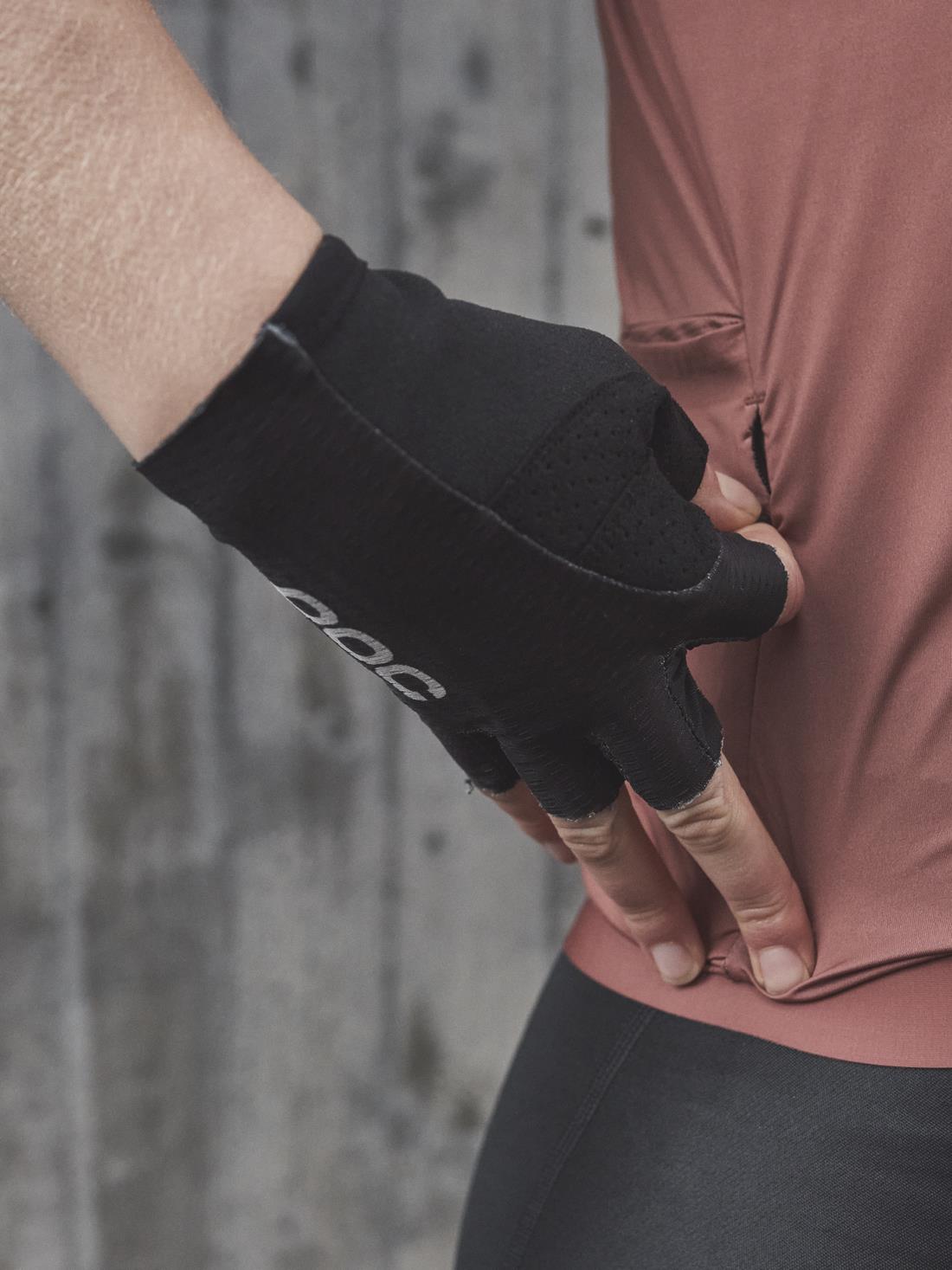 Rękawice rowerowe POC AGILE Short Glove - czarny