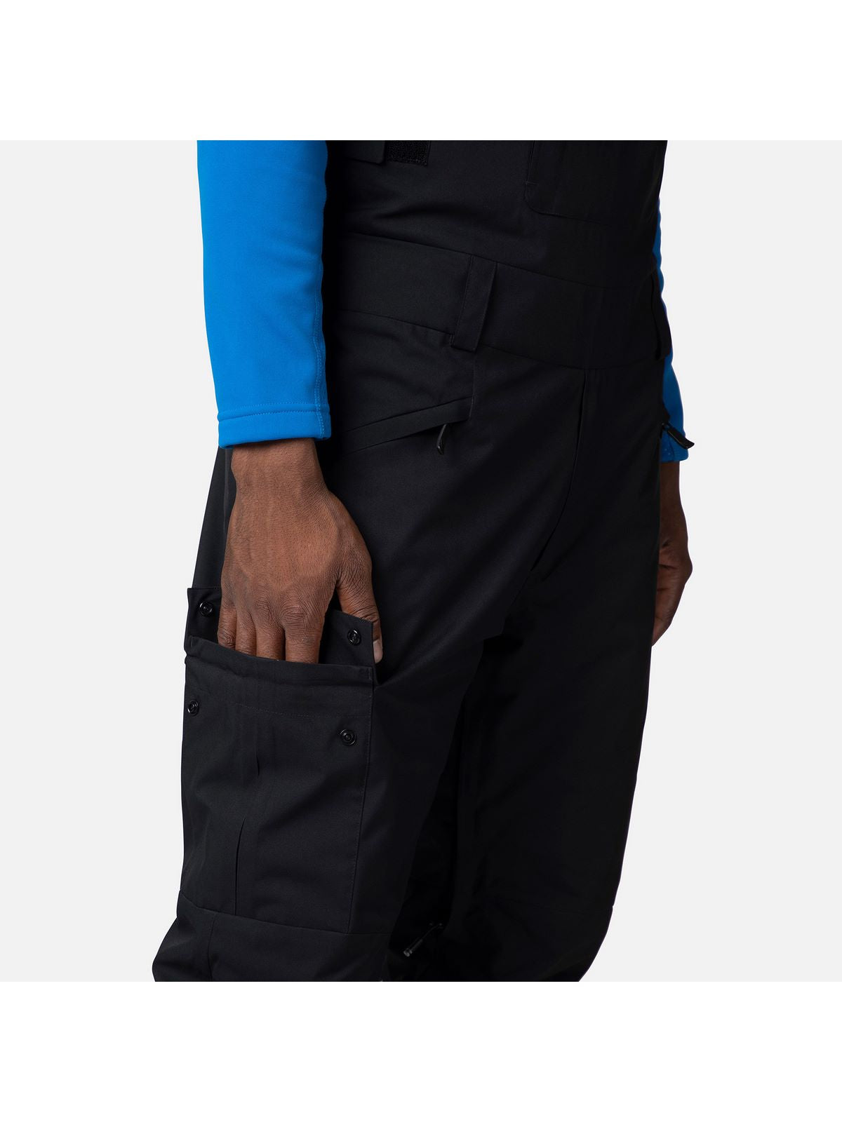 Spodnie narciarskie z szelkami Rossignol Relax Bib czarny - Adventure Sports