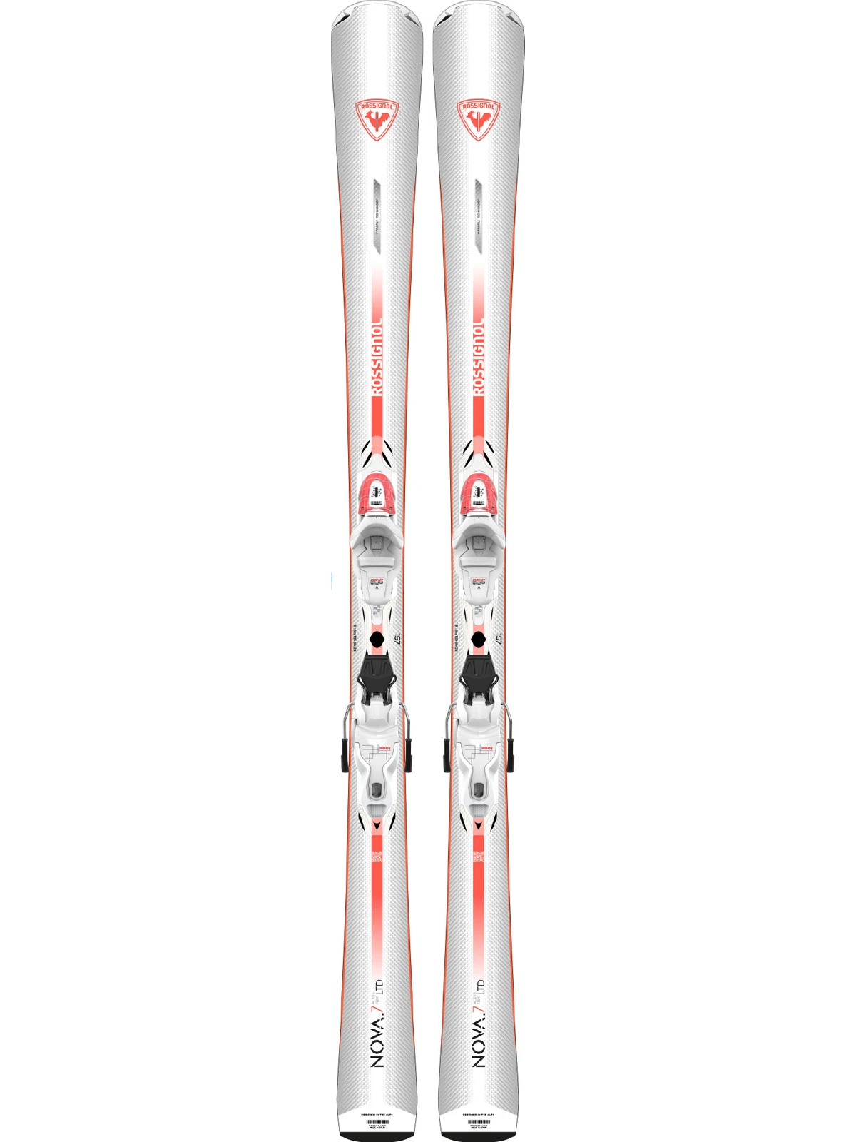Narty ROSSIGNOL Nova 7 Ltd Rental + wiązania LOOK Xpress W 11 Gw B83 Rtl White Tonic