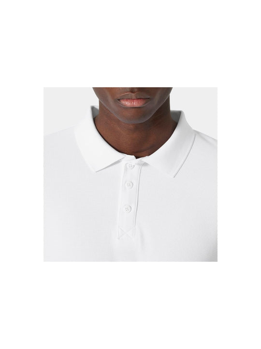 Koszulka męska HELLY HANSEN Crewline Ls Polo  kolor biały
