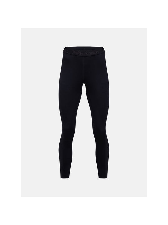 Spodnie Termiczne PEAK PERFORMANCE Magic 7/8 Long Johns Wool-blend Baselayer Women czarny
