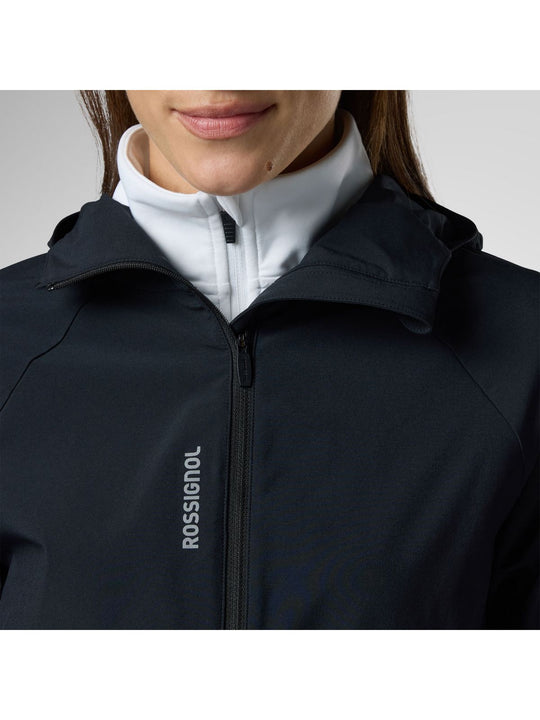 Kurtka damska ROSSIGNOL W Venon Wind Hoodie Jacket czarna
