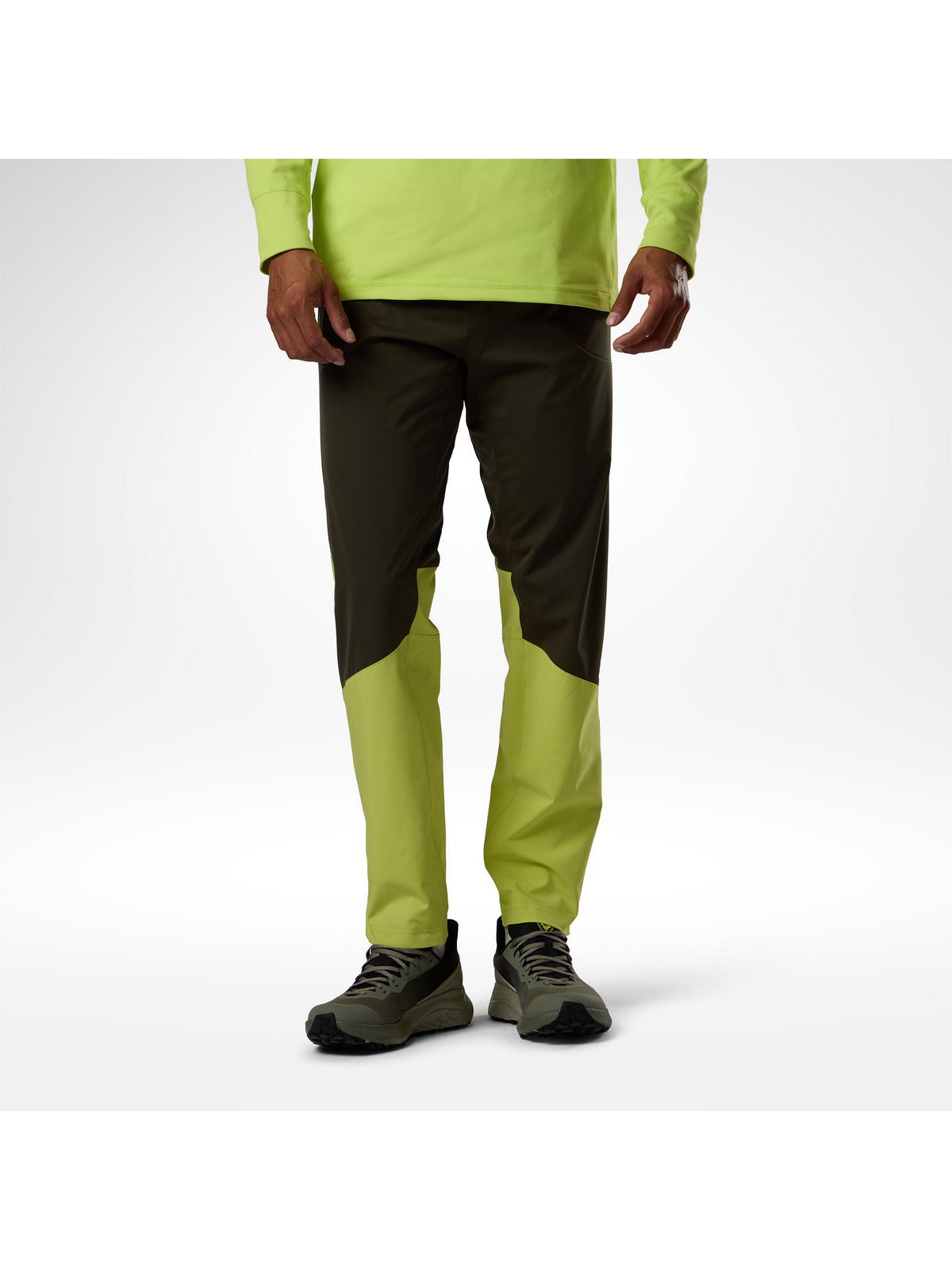 Spodnie męskie ROSSIGNOL M Venon Softshell Pant zielone