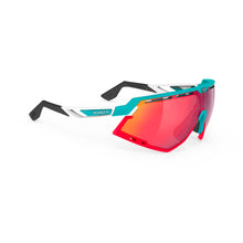 Okulary rowerowe Rudy Project DEFENDER - szmaragdowo biały | Multilaser Red Cat 3 - ONE SIZE - Adventure Sports
