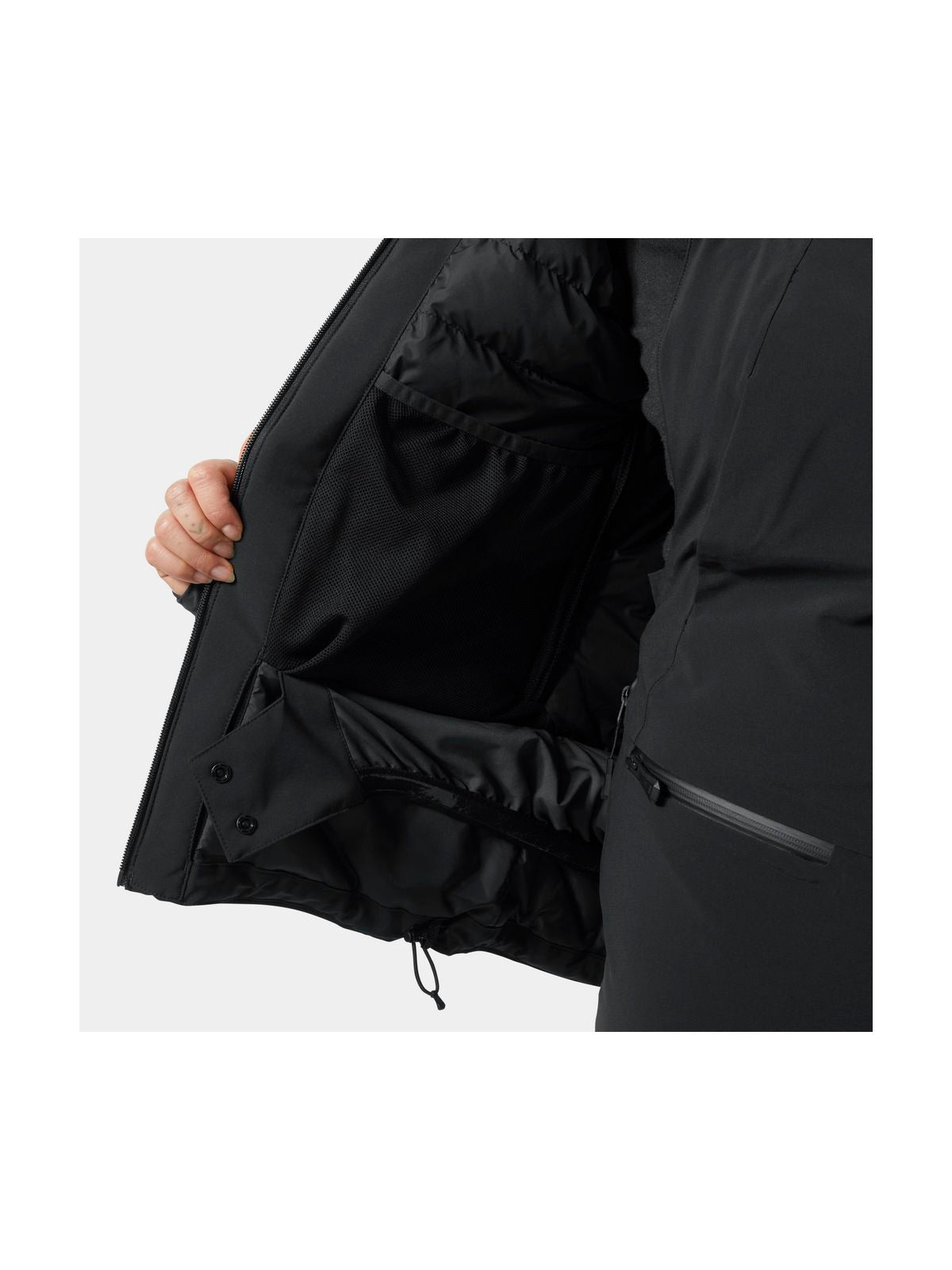 Kurtka narciarska damska HELLY HANSEN W ALPHELIA JACKET granatowa