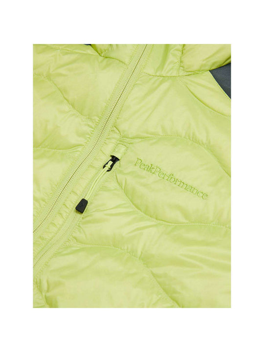 Kurtka PEAK PERFORMANCE Helium Down Hybrid Hood Men żółty
