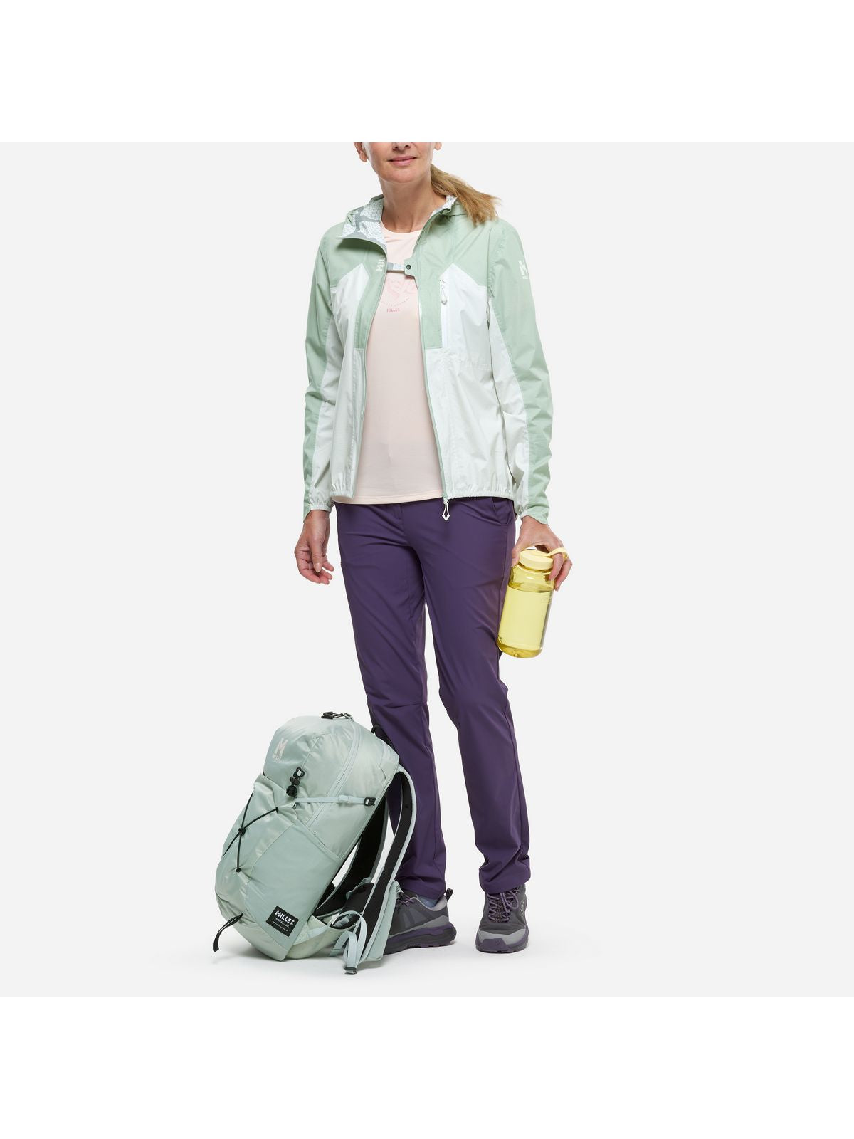 Kurtka damska MILLET Wanaka Light 2.5L Jkt W pastelowy zielony