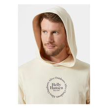 Bluza męska HELLY HANSEN Core Graphic Sweat Hoodie beżowy - Adventure Sports
