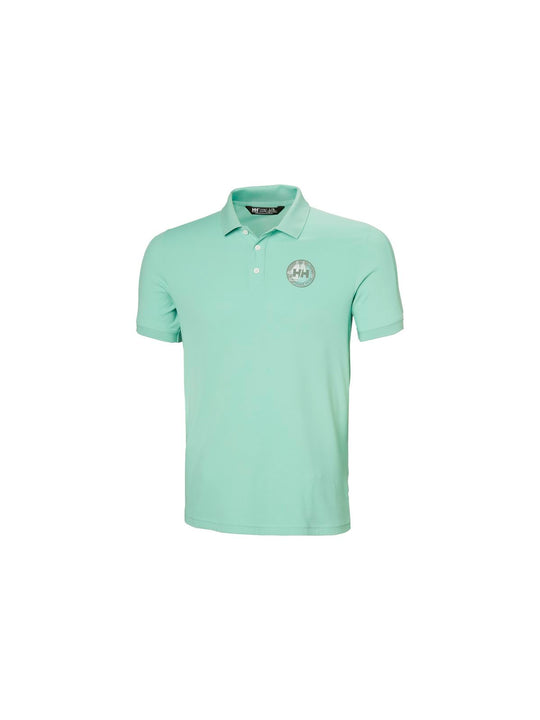 Koszulka HELLY HANSEN HP RACE POLO 2.0 zielony - Adventure Sports
