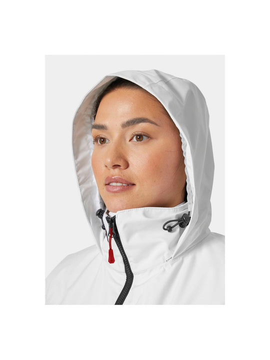 Kurtka HELLY HANSEN W Crew Hooded Midl Jacket 2.0 biały - Adventure Sports
