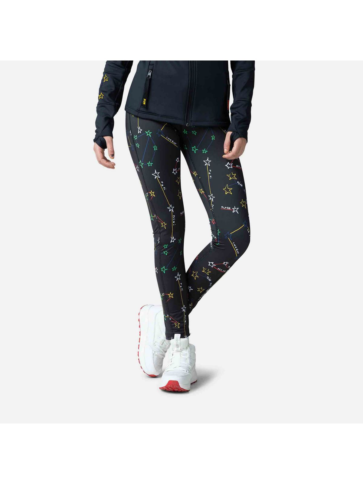 Legginsy Rossignol W Booster Tights czarny - Adventure Sports