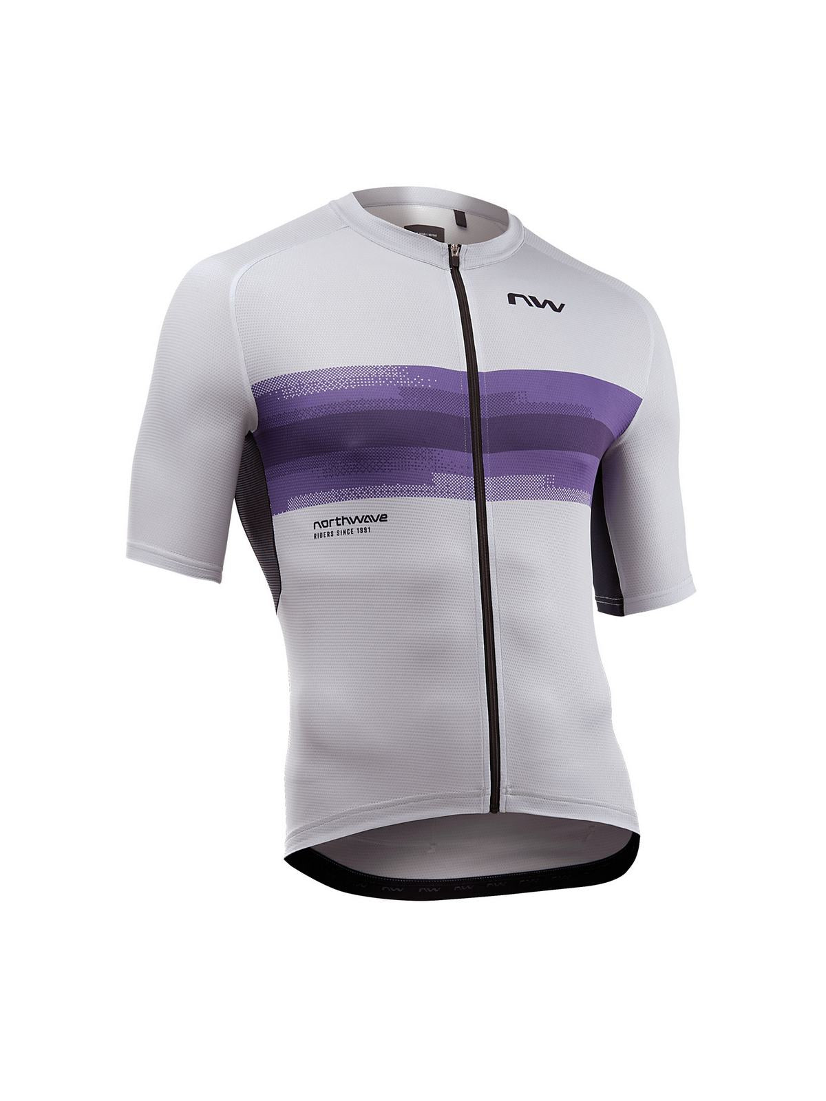 Koszulka rowerowa NORTHWAVE Force Evo Jersey jasny szary - Adventure Sports