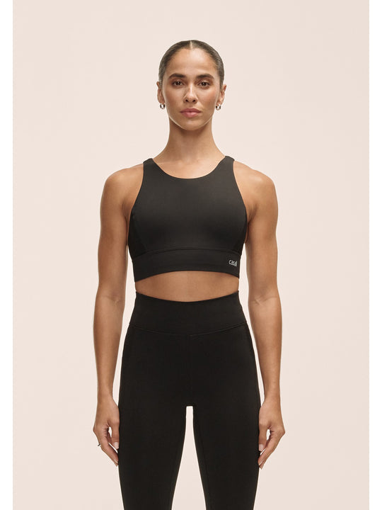 Stanik treningowy CASALL Iconic Adjustable Sports Bra kolor czarny
