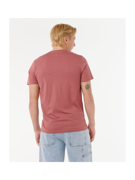 Koszulka RIP CURL WETTIE ICON TEE czerwona
