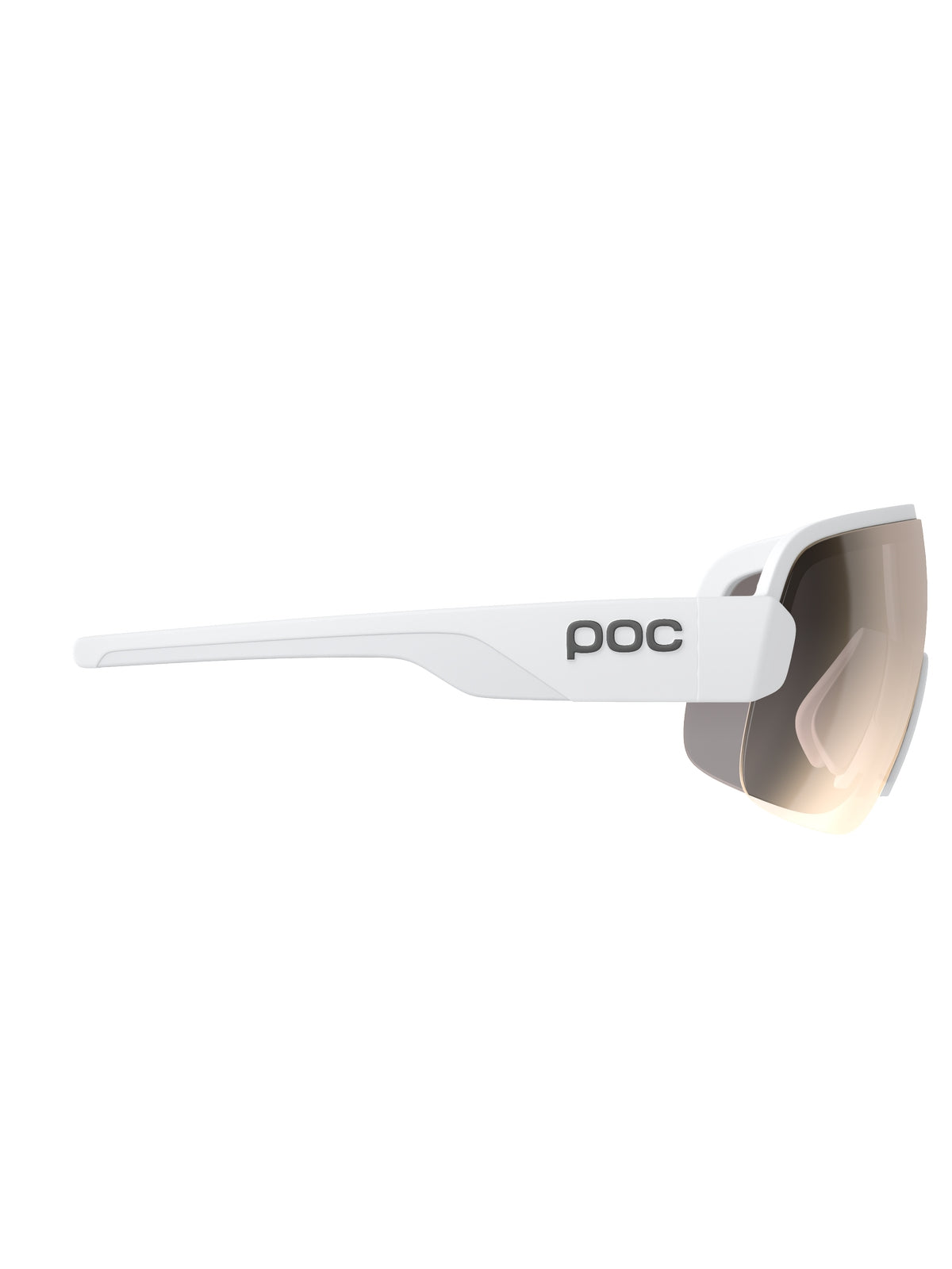 Okulary rowerowe POC Aim biały - Clarity Trail /Partly Sunny Silver cat.2