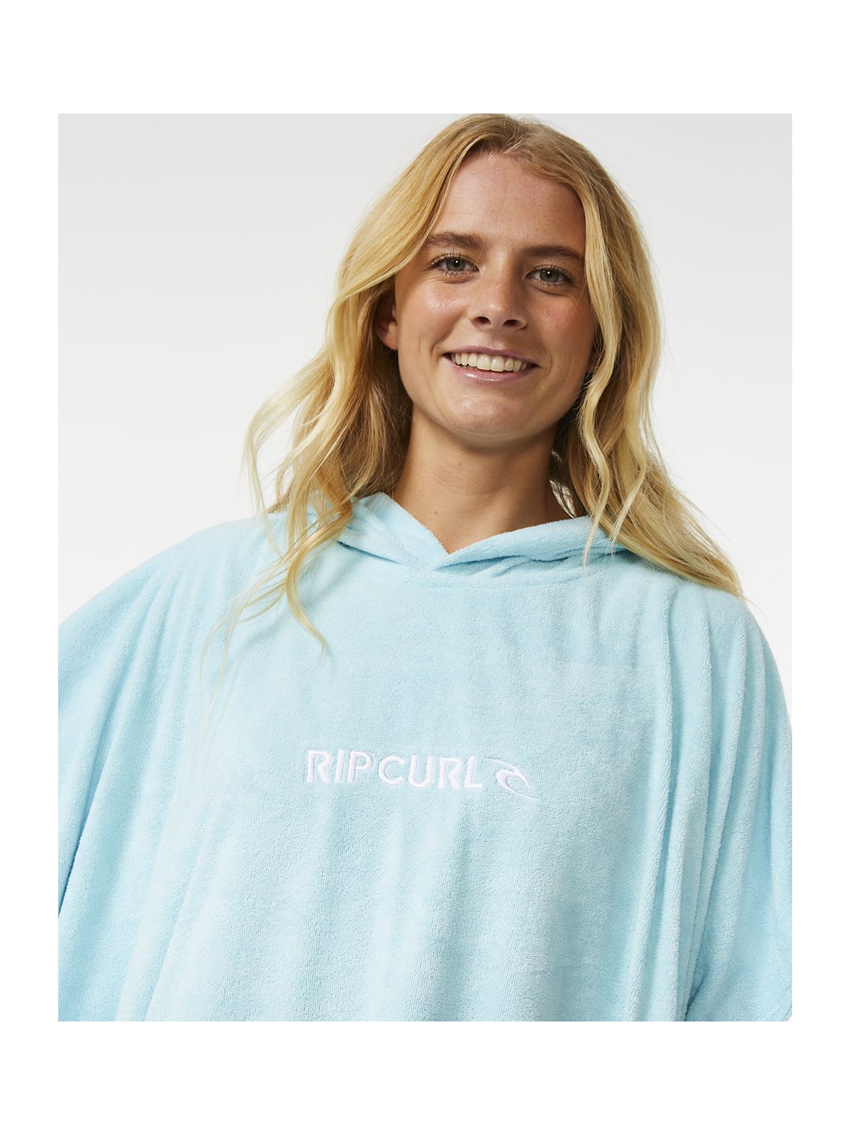 Poncho RIP CURL Classic Surf Hooded Towel niebieski - TU - Adventure Sports