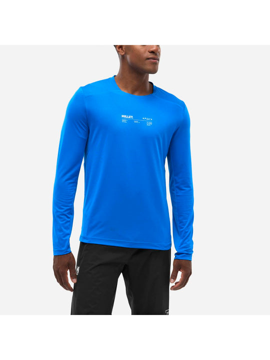 Koszulka męska MILLET Intense Ts Ls M niebieska'
