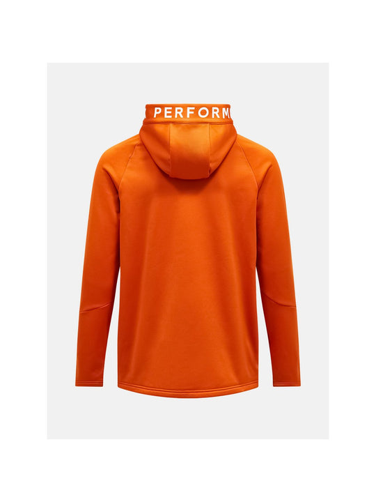 Bluza Peak Performance M Rider Zip Hood pomarańczowy - Adventure Sports
