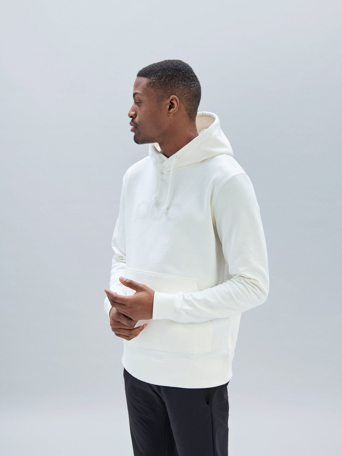 Bluza z kapturem męska POC Hood off-white biała - Adventure Sports