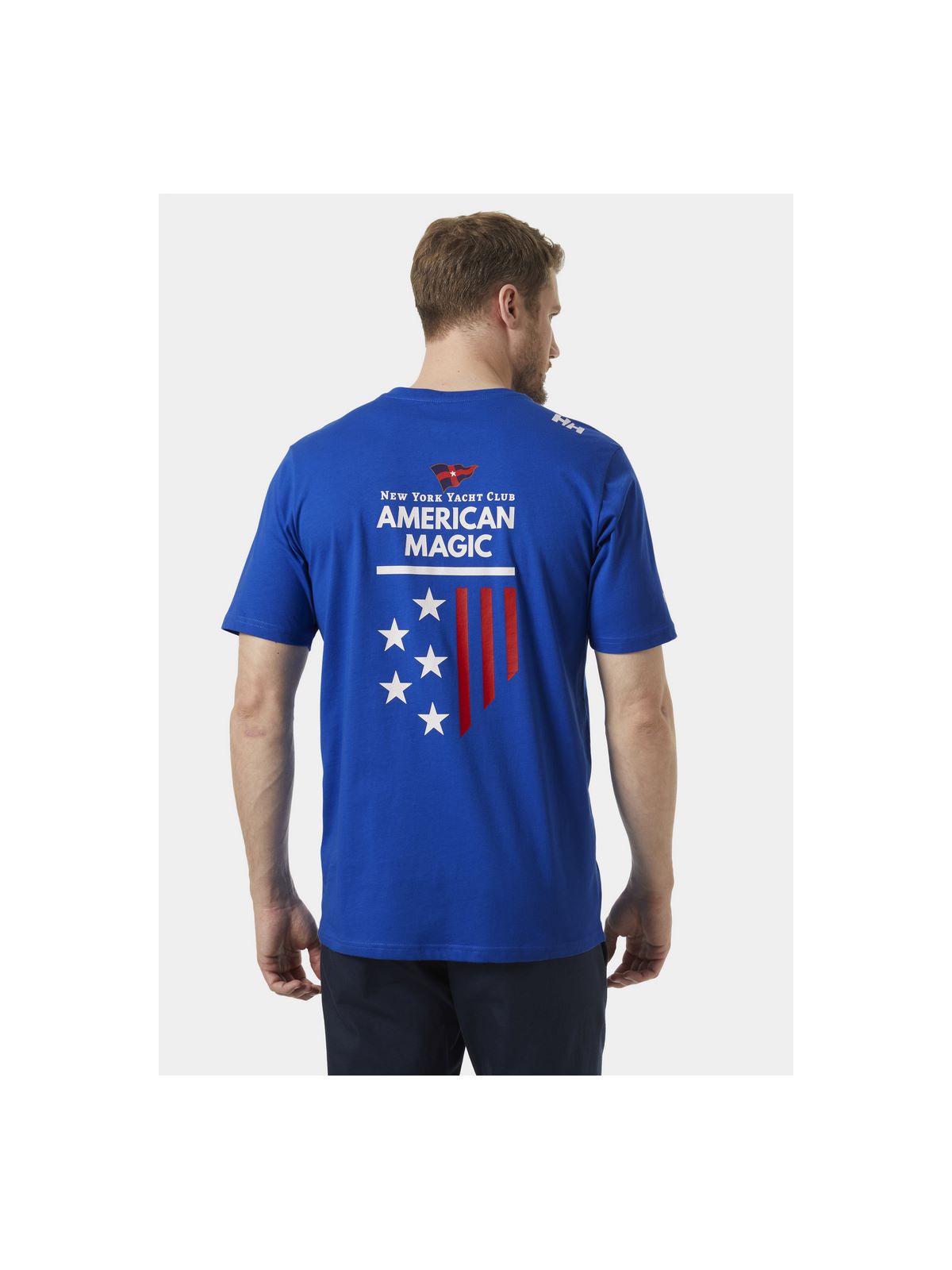 Koszulka HELLY HANSEN Am Cotton T-Shirt niebieski - Adventure Sports
