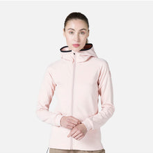 Bluza narciarska damska Rossignol W Mid Layer Thin Fz różowy - Adventure Sports
