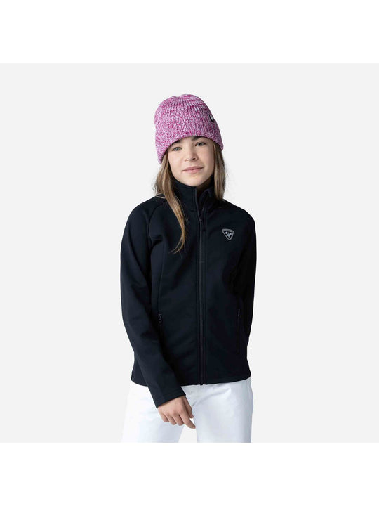 Polar dziewczęcy Rossignol Girl Fz Clim czarny - Bluza - Adventure Sports

