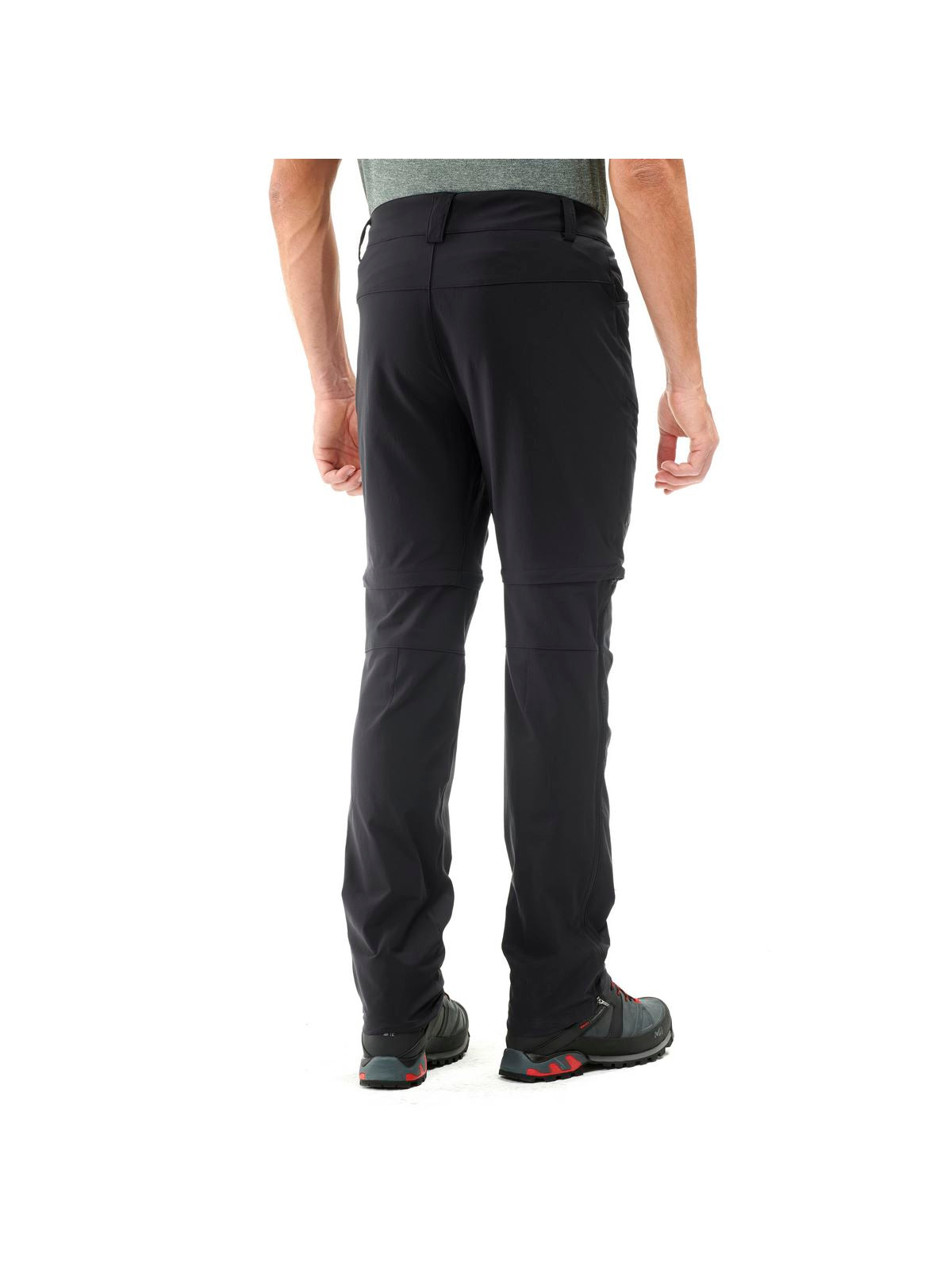 Spodnie MILLET M Trekker Str Zip Off Pt czarny - Adventure Sports