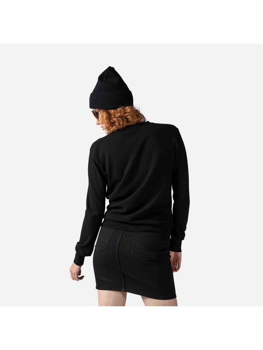 Sweter Rossignol W Signature Knit czarny - Adventure Sports
