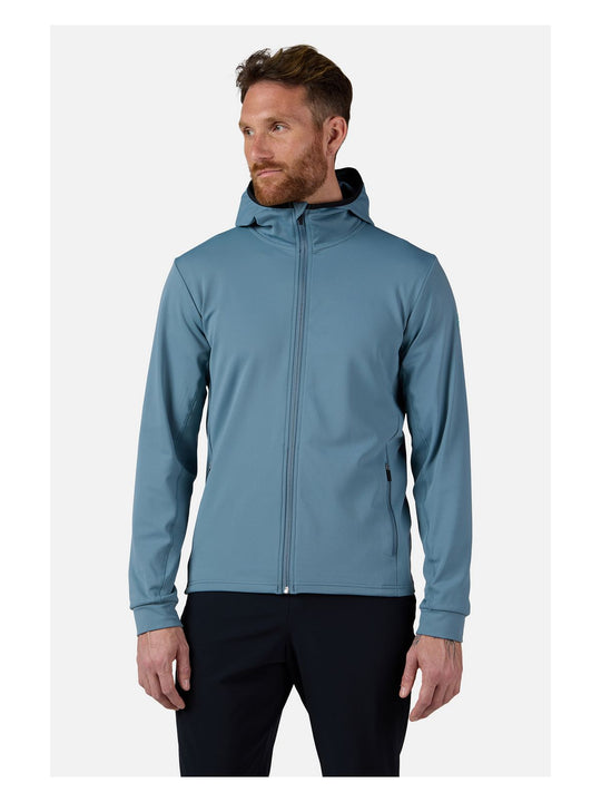 Bluza męska ROSSIGNOL Mid Layer Thin Fz niebieska - Adventure Sports

