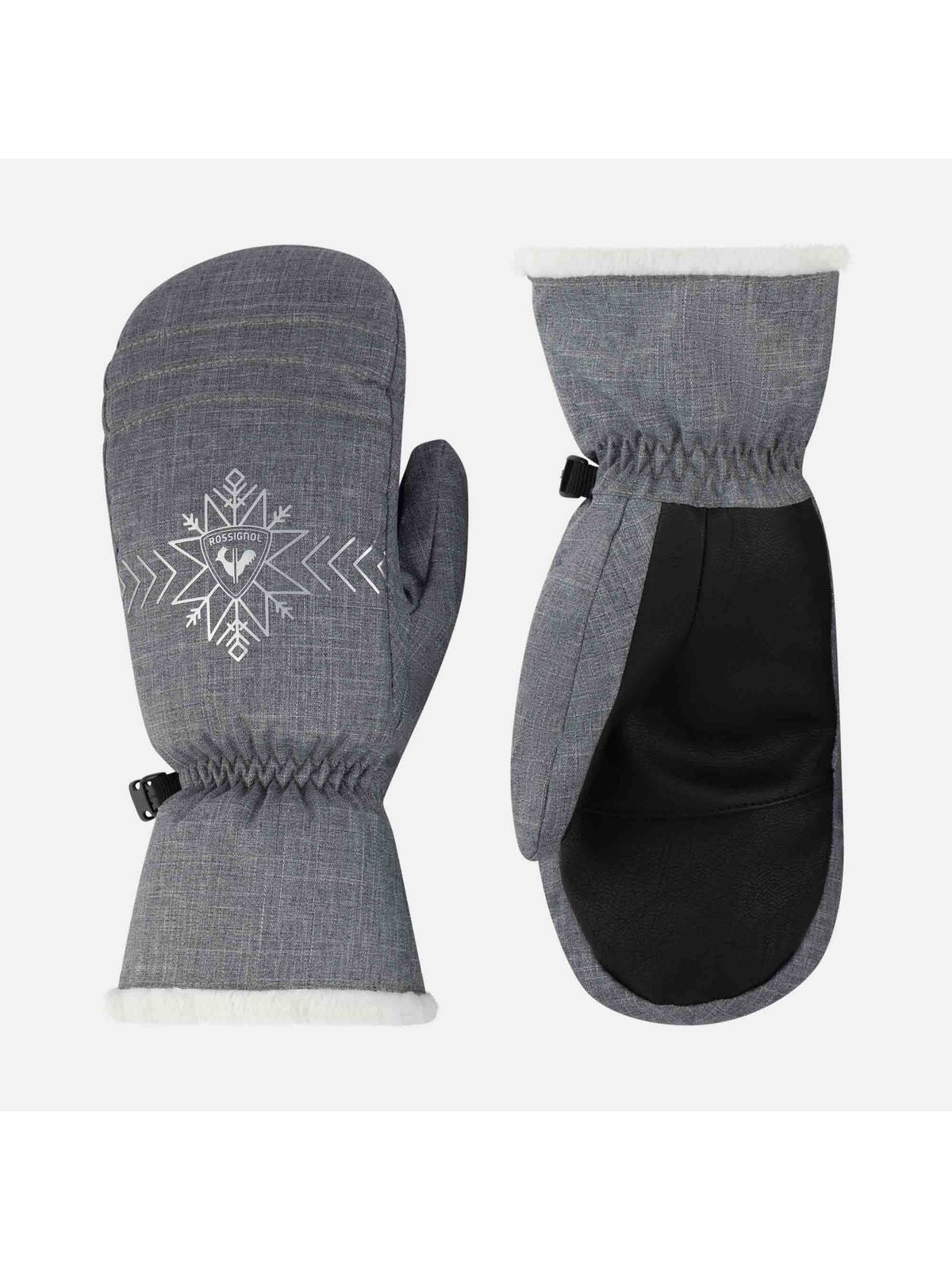 Rękawice narciarskie dwupalczaste damskie Rossignol W Perfy M szary - Adventure Sports